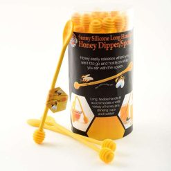 7462D SILICONE HONEY DIPPER / SPOON, DSP OF 24 (DISCONTINUED)